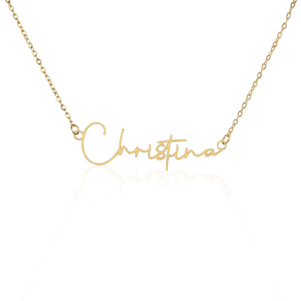 Custom Name Necklace, Personalized Name Necklace, Birthday Gift for Her