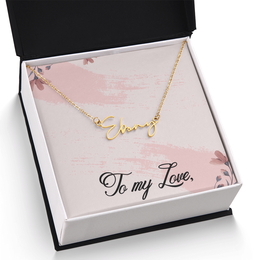 Custom Name Necklace, Personalized Name Necklace, Birthday Gift for Her
