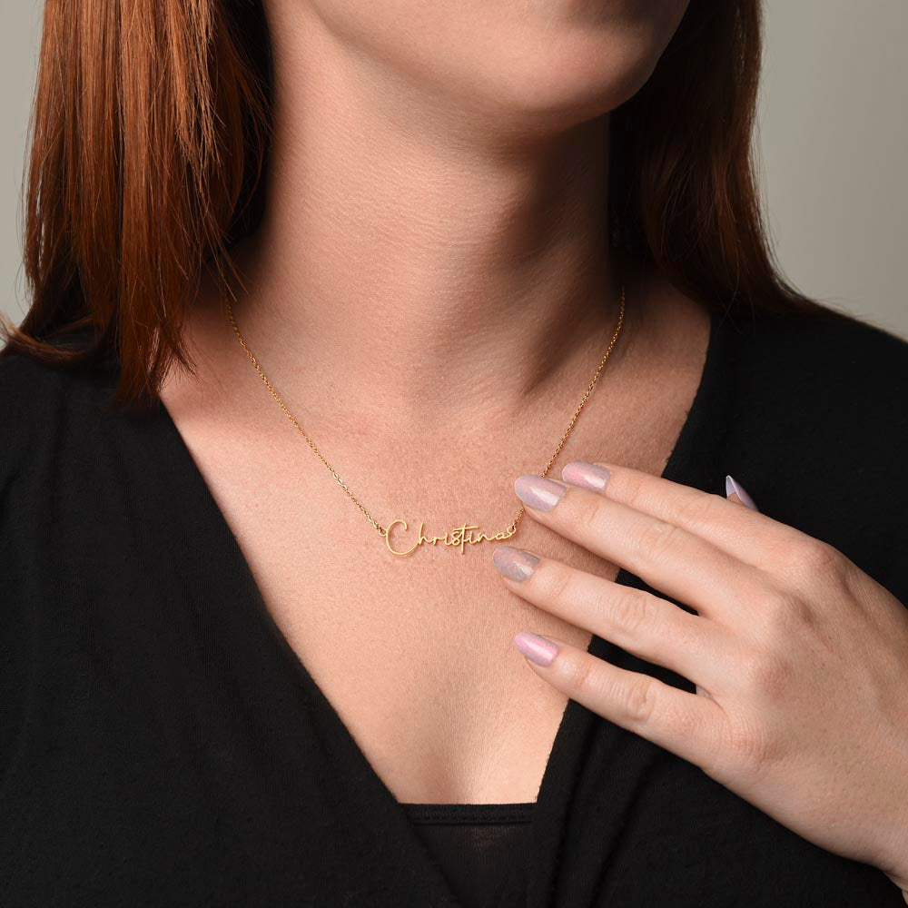 Custom Name Necklace, Personalized Name Necklace, Birthday Gift for Her