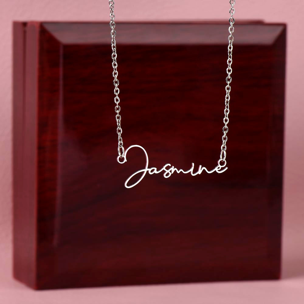 Custom Name Necklace, Personalized Name Necklace, Birthday Gift for Her