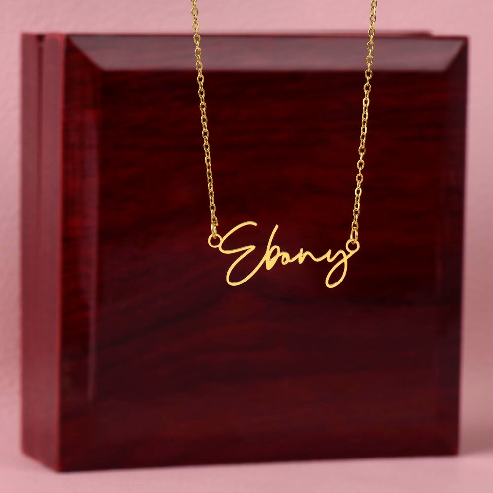 Custom Name Necklace, Personalized Name Necklace, Birthday Gift for Her