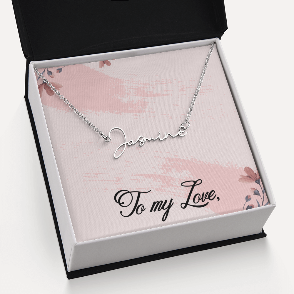 Custom Name Necklace, Personalized Name Necklace, Birthday Gift for Her