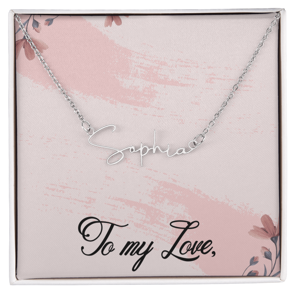 Custom Name Necklace, Personalized Name Necklace, Birthday Gift for Her