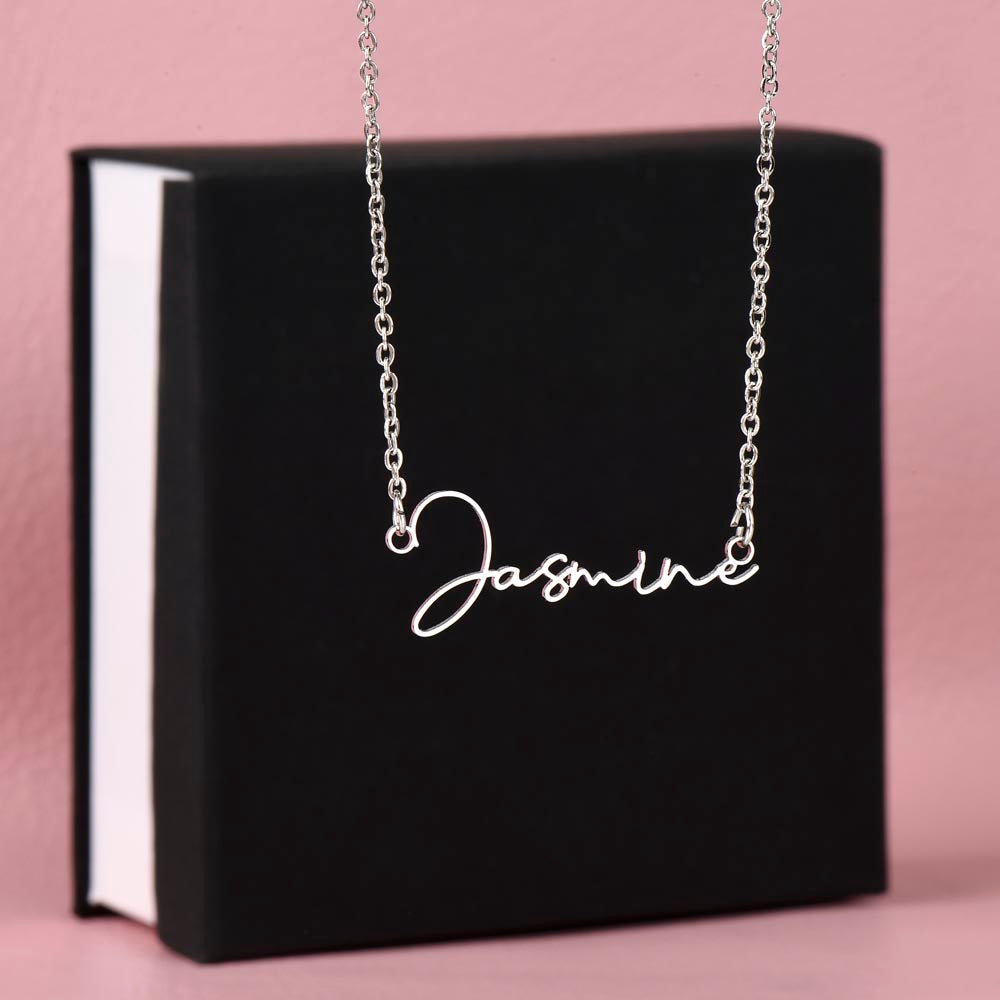 Custom Name Necklace, Personalized Name Necklace, Birthday Gift for Her