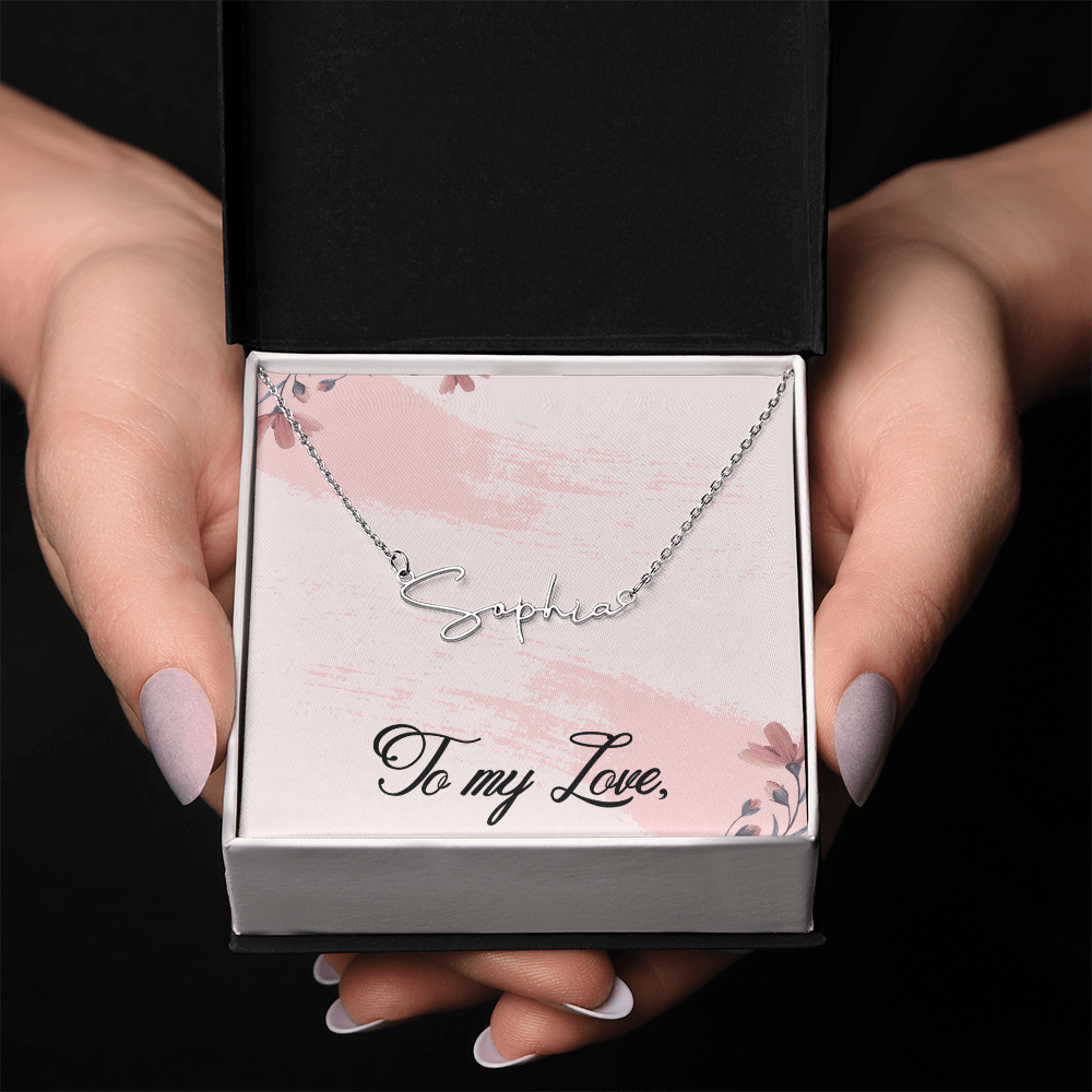 Custom Name Necklace, Personalized Name Necklace, Birthday Gift for Her