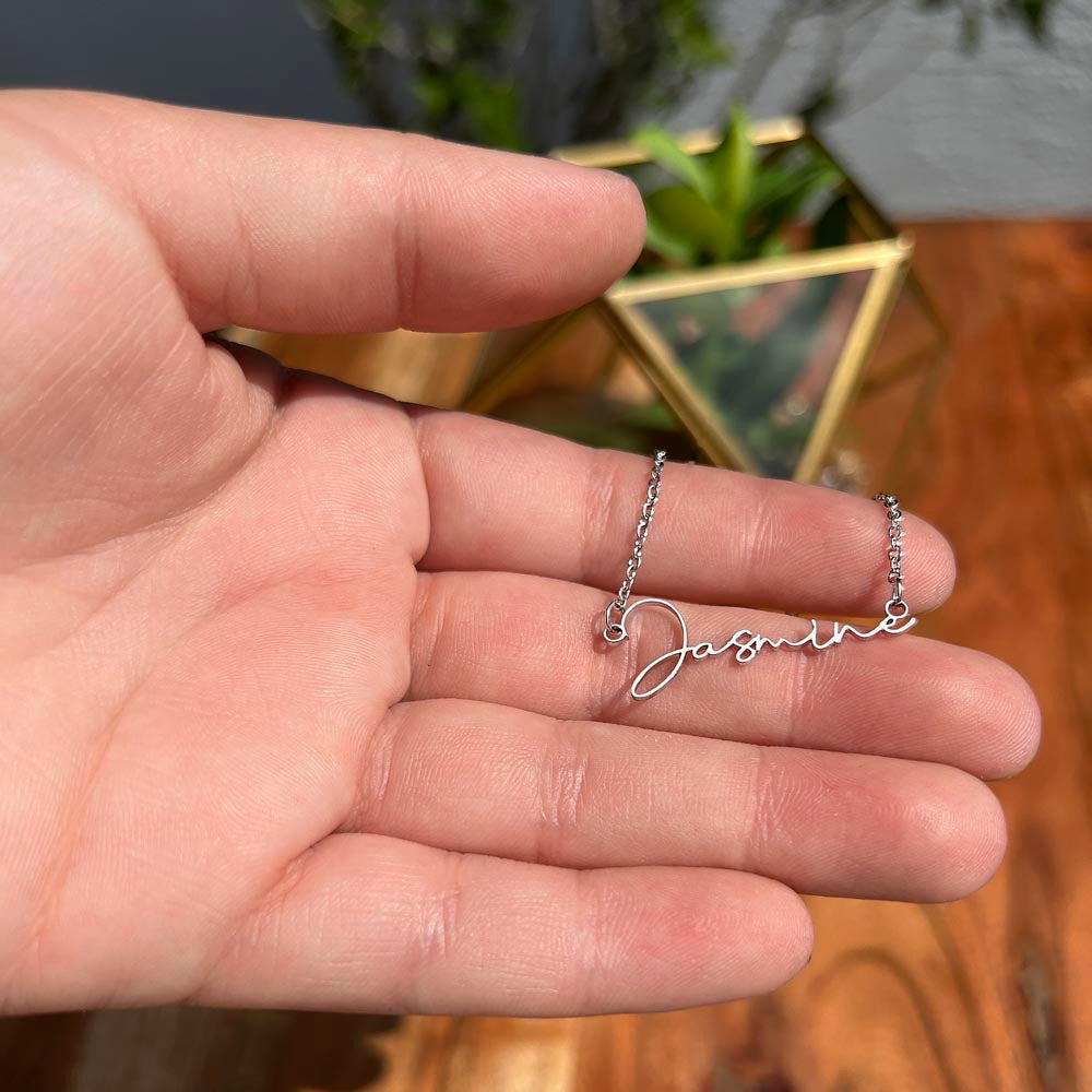 Custom Name Necklace, Personalized Name Necklace, Birthday Gift for Her