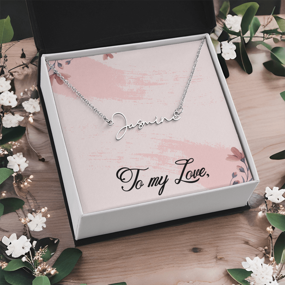 Custom Name Necklace, Personalized Name Necklace, Birthday Gift for Her