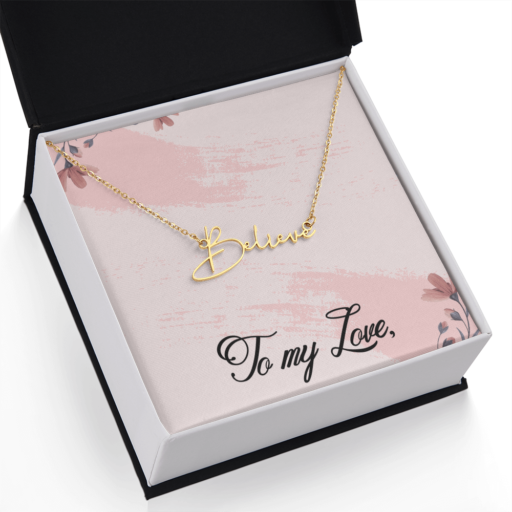 Custom Name Necklace, Personalized Name Necklace, Birthday Gift for Her