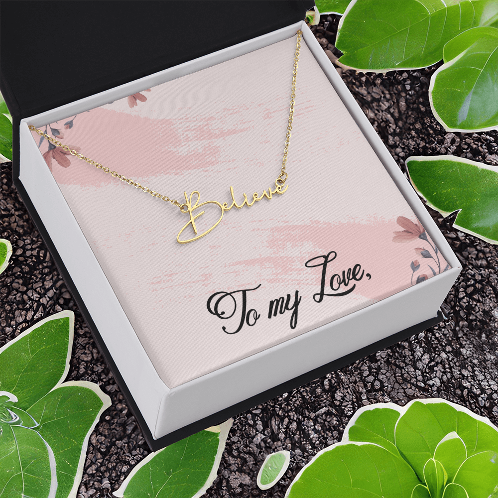 Custom Name Necklace, Personalized Name Necklace, Birthday Gift for Her