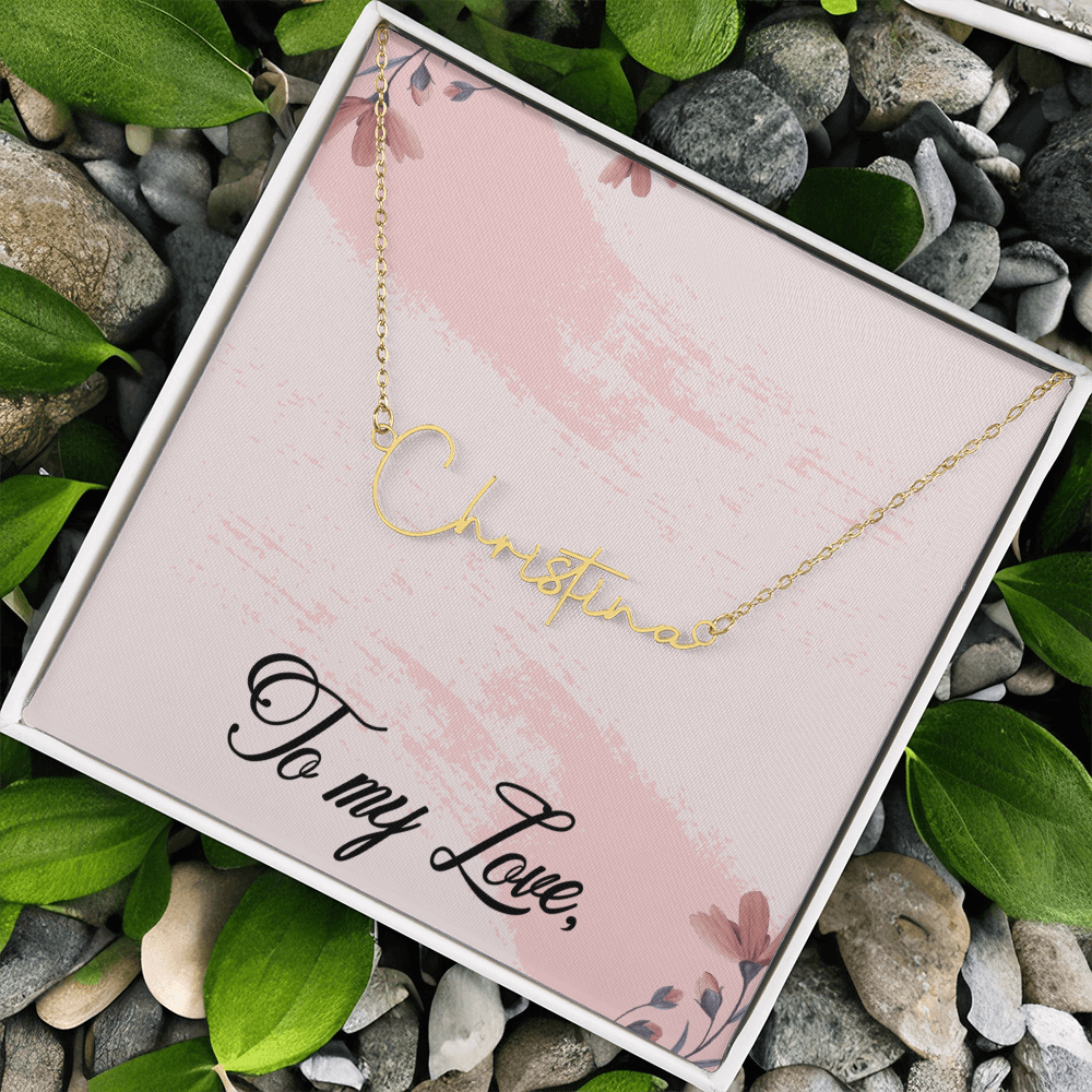 Custom Name Necklace, Personalized Name Necklace, Birthday Gift for Her