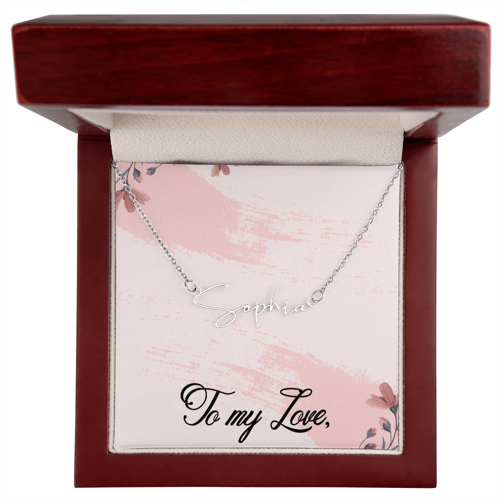 Custom Name Necklace, Personalized Name Necklace, Birthday Gift for Her