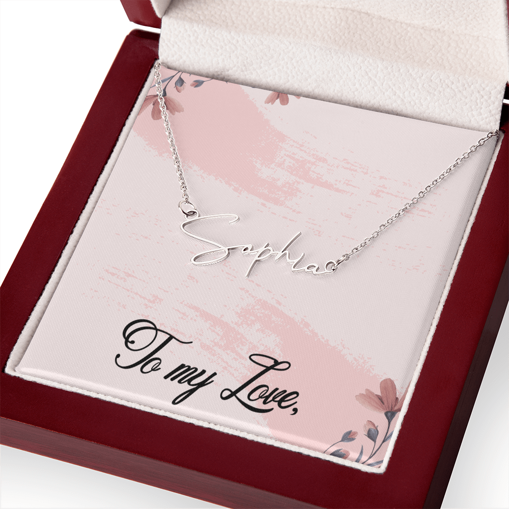 Custom Name Necklace, Personalized Name Necklace, Birthday Gift for Her