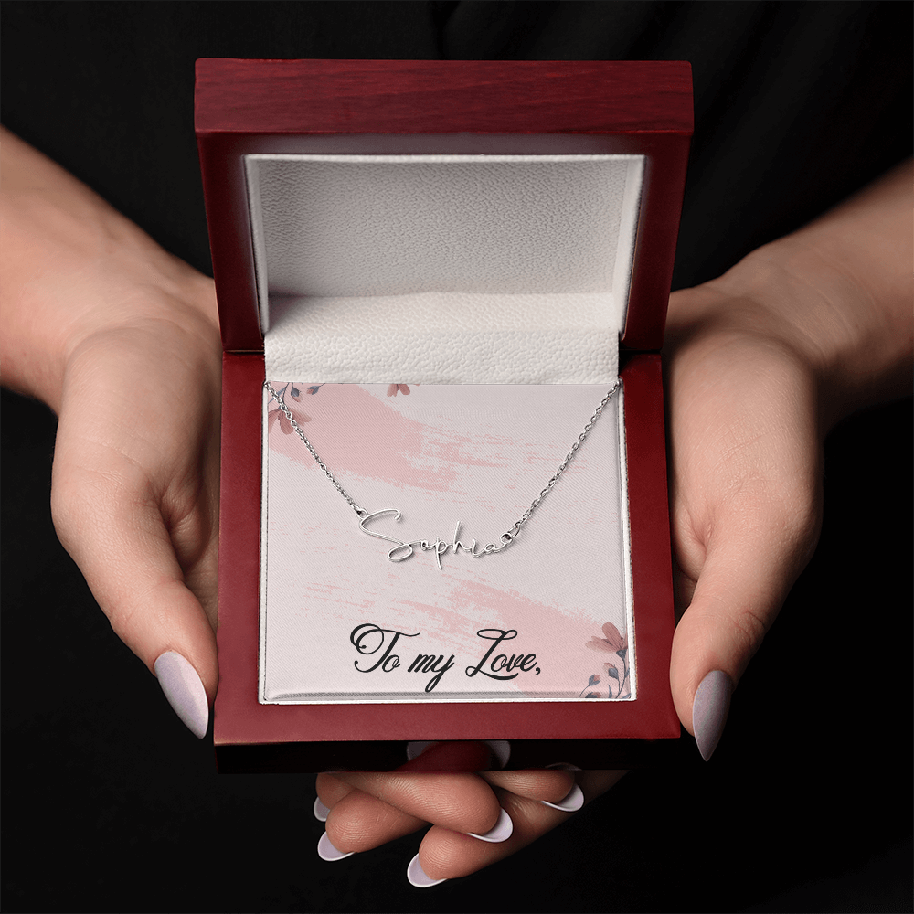 Custom Name Necklace, Personalized Name Necklace, Birthday Gift for Her