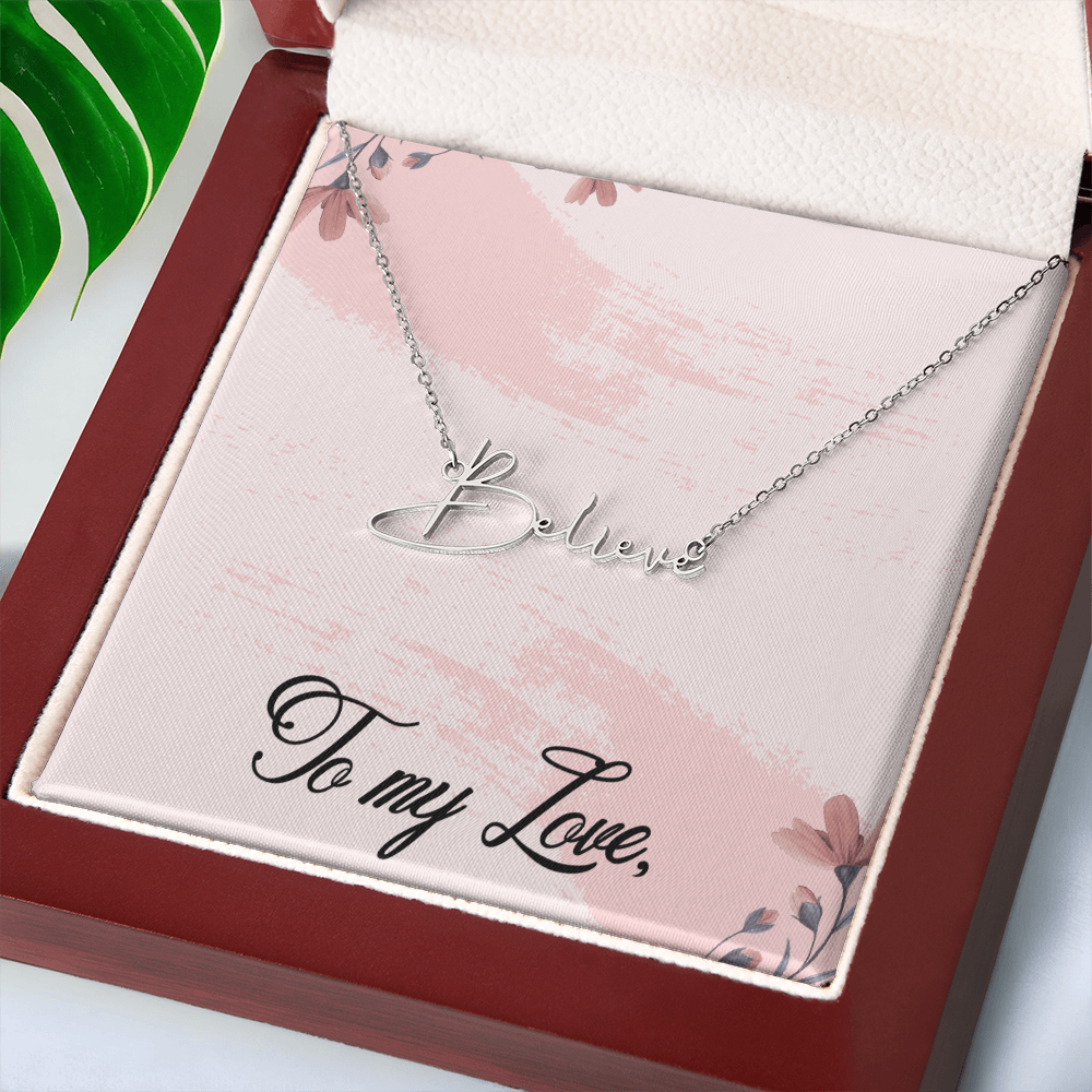 Custom Name Necklace, Personalized Name Necklace, Birthday Gift for Her