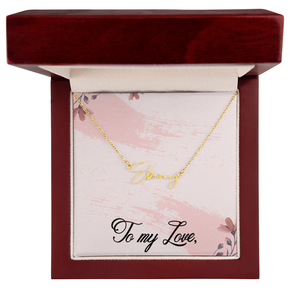 Custom Name Necklace, Personalized Name Necklace, Birthday Gift for Her