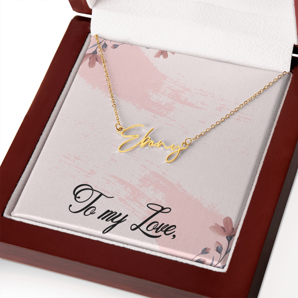 Custom Name Necklace, Personalized Name Necklace, Birthday Gift for Her