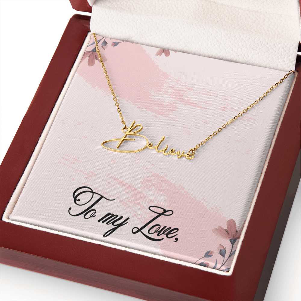 Custom Name Necklace, Personalized Name Necklace, Birthday Gift for Her
